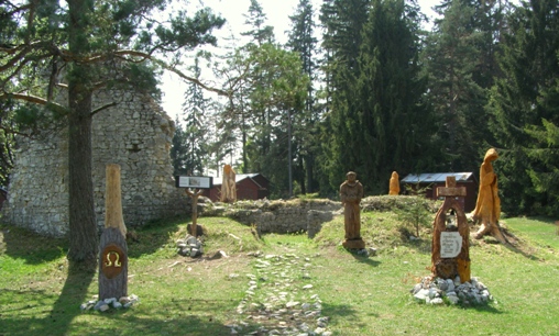 kláštorisko cintorín
